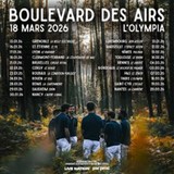 Boulevard des Airs - Tournée Wednesday 18 March 2026
