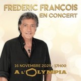 Frédéric François - Tournée Sunday 16 November 2025