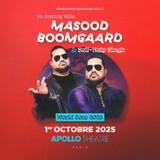 Masood Boomgaard - Apollo Théâtre, Paris Wednesday 1 October 2025 Masood Boomgaard - Apollo Théâtre, Paris Wednesday 1 October 2025